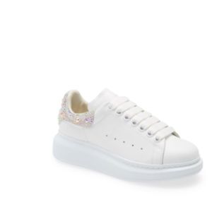 Alexander Mcqueen Oversized Crystal Embellished Sneaker